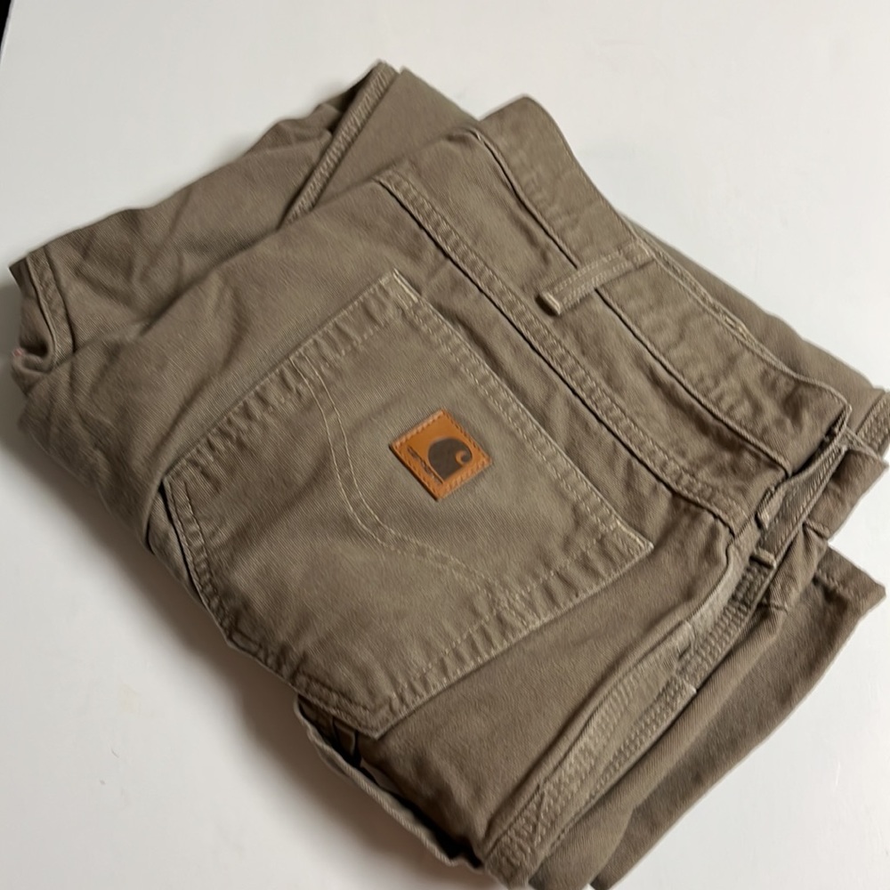Classic Carhartt Loose Fit Washed Duck Pant - Picture 8 of 8